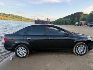 2008 Ford Focus II Рестайлинг, чёрный, 450000 рублей, вид 5