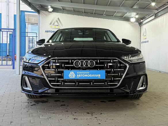 2024 Audi A7 45 TFSI II (4K), чёрный - вид 7