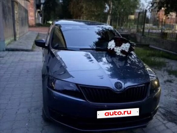 2015 Skoda Rapid I, серый - вид 1