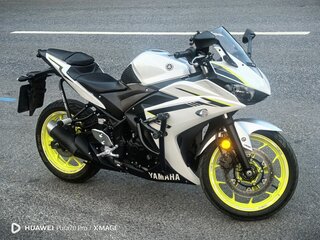 2018 Yamaha YZF-R3, белый, 600000 рублей, вид 3