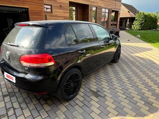 2011 Volkswagen Golf VI, чёрный, 580000 рублей, вид 4