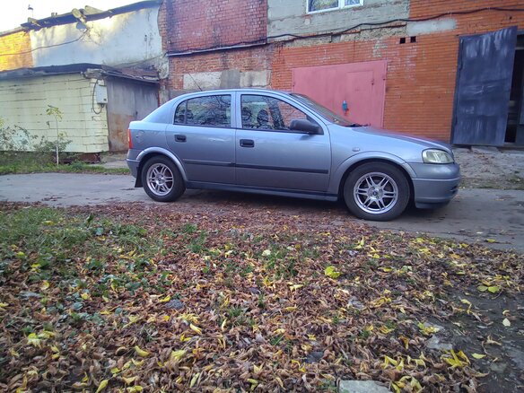 2004 Opel Astra Classic G, серый, 310000 рублей - вид 4