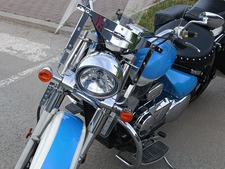2009 Suzuki Boulevard C50, голубой, 620000 рублей, вид 5