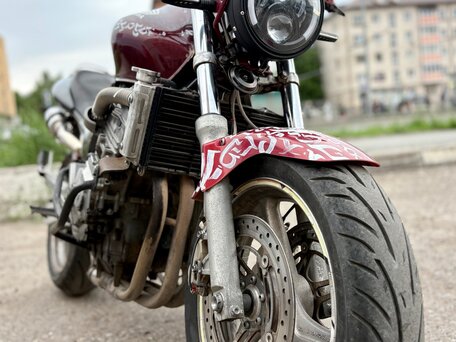 1999 Honda CB 600F Hornet, красный, 350000 рублей, вид 1