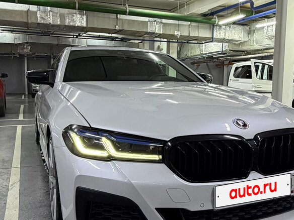 2020 BMW 5 серии 530i xDrive VII (G30/G31/G38) Рестайлинг, белый - вид 11