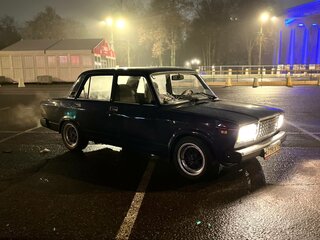 2008 Lada (ВАЗ) 2107, синий, 300000 рублей, вид 3