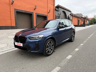2021 BMW X3 30e xDrive III (G01) Рестайлинг, синий, 4250000 рублей, вид 1