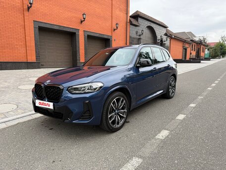 2021 BMW X3 30e xDrive III (G01) Рестайлинг, синий, 4990000 рублей, вид 1