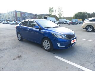 2011 Kia Rio 4-speed III, синий, 950000 рублей, вид 3