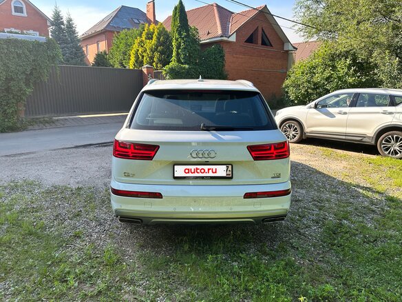 2016 Audi Q7 II (4M), белый, 4950000 рублей - вид 4