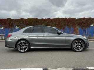2018 Mercedes-Benz C-Класс AMG 43 AMG IV (W205) Рестайлинг, серый, 3640000 рублей, вид 4