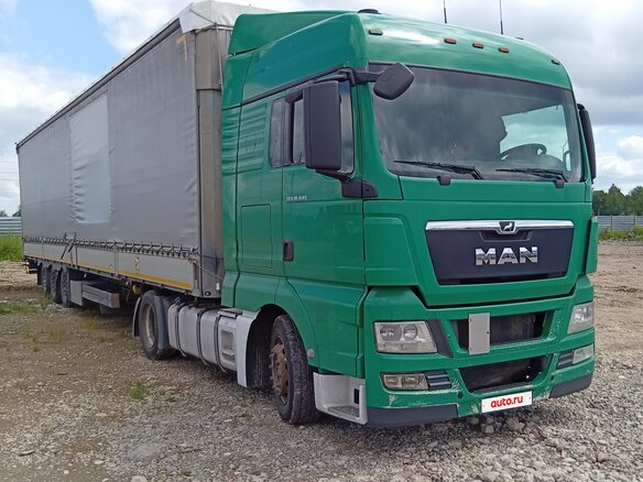 2018 MAN TGX, зелёный, 3300000 рублей - вид 1