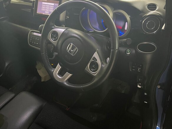2016 Honda N-BOX I Рестайлинг, синий, 895000 рублей - вид 7