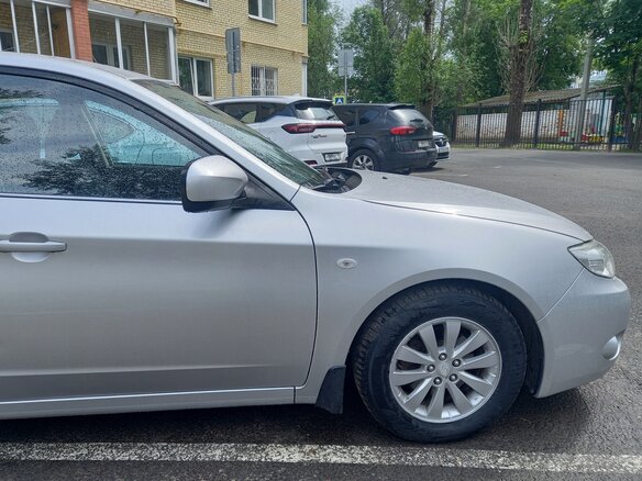 2008 Subaru Impreza III, серебристый, 619000 рублей - вид 3