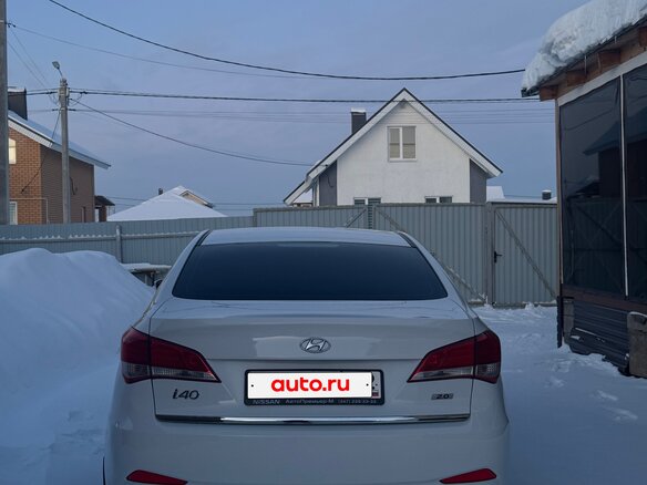 2014 Hyundai i40 I, белый - вид 4