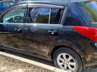 2008 Nissan Tiida I, чёрный, 450000 рублей, вид 3