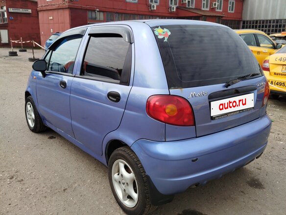 2007 Daewoo Matiz I Рестайлинг, синий, 280000 рублей - вид 11