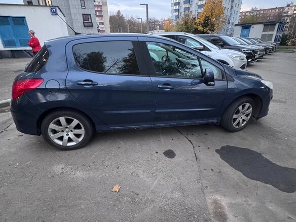 2008 Peugeot 308 I, синий, 250000 рублей - вид 3