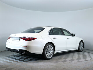 2021 Mercedes-Benz S-Класс 500 Long 4MATIC VII (W223), белый, 8800000 рублей, вид 5