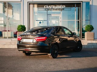2016 Lada (ВАЗ) Vesta I, чёрный, 680000 рублей, вид 2