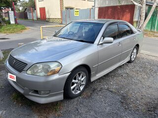 2002 Toyota Mark II IX (X110), серебристый, 553000 рублей, вид 1