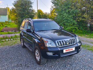 2008 Toyota Land Cruiser Prado 5-speed 120 Series Рестайлинг, чёрный, 1870000 рублей, вид 3