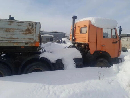 1996 КамАЗ 54115, оранжевый, 1000000 рублей, вид 2