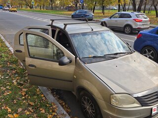 2010 Renault Logan I Рестайлинг, бежевый, 330000 рублей, вид 2