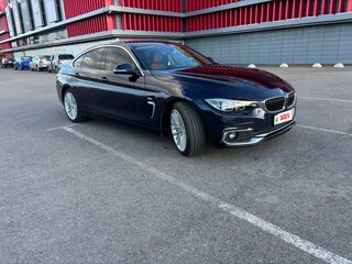 2017 BMW 4 серии Gran Coupe 420d F32/F33/F36 Рестайлинг, синий, 2800000 рублей, вид 3