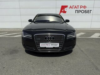 2012 Audi A8 Long III (D4), чёрный, 1270000 рублей, вид 2