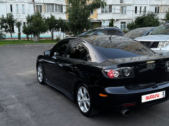 2008 Mazda 3 I (BK) Рестайлинг, чёрный, 475000 рублей - вид 6