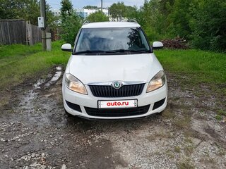 2012 Skoda Fabia II Рестайлинг, белый, 520000 рублей, вид 1