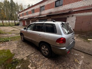 2004 Hyundai Santa Fe I, серебристый, 950000 рублей, вид 5