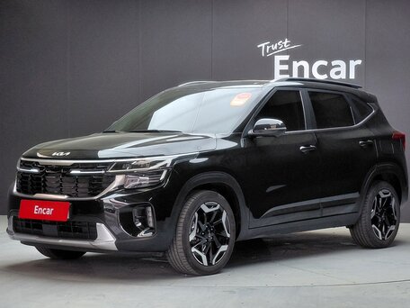 2023 Kia Seltos I Рестайлинг, чёрный, 2163000 рублей, вид 1