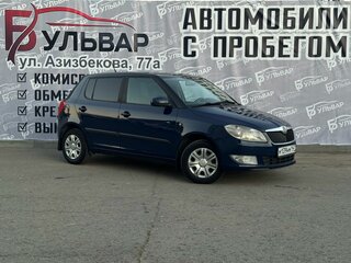 2012 Skoda Fabia II Рестайлинг, синий, 640000 рублей, вид 1