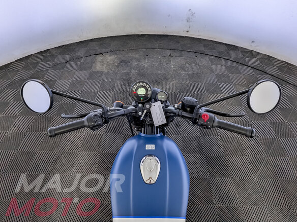 2026 Royal Enfield Hunter, голубой - вид 8