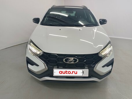 2024 Lada (ВАЗ) Vesta SW Cross I Рестайлинг (NG), белый, 1373000 рублей, вид 4