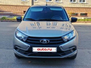 2021 Lada (ВАЗ) Granta I Рестайлинг, серый, 618000 рублей, вид 2