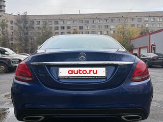 2018 Mercedes-Benz C-Класс 180 9G-TRONIC IV (W205), голубой, 2650000 рублей, вид 4