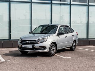 2018 Lada (ВАЗ) Granta I Рестайлинг, серебристый, 480000 рублей, вид 1