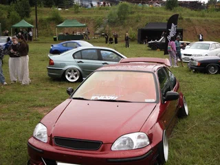 1998 Honda Civic VI, красный, 700000 рублей, вид 1