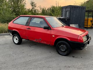 1991 Lada (ВАЗ) 2108, красный, 65000 рублей, вид 4