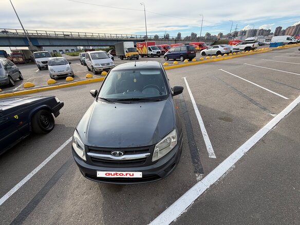 2015 Lada (ВАЗ) Granta I, серый, 320000 рублей