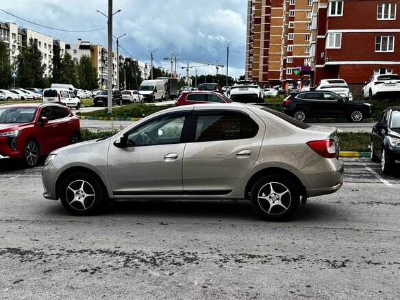 2014 Renault Logan II, бежевый - вид 6