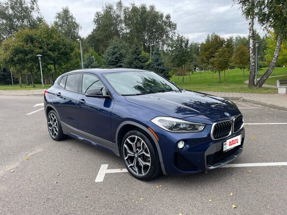 2018 BMW X2 xDrive28i I (F39), синий, 2200000 рублей - вид 8
