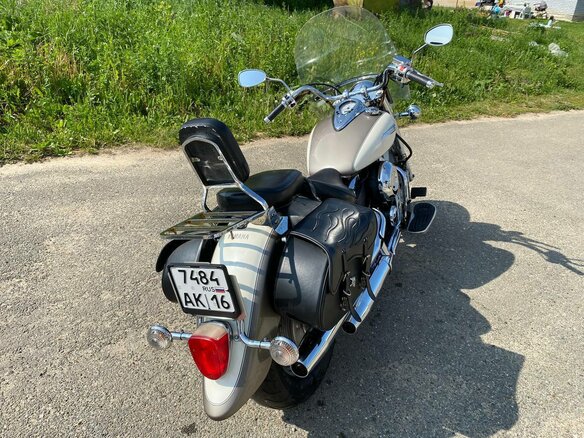 2005 Yamaha XVS400 Drag Star, бежевый, 380000 рублей - вид 2