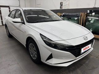 2022 Hyundai Elantra VII (CN7), белый, 1900000 рублей, вид 3