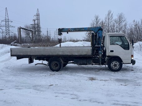1998 Isuzu Elf (N-series), белый, 2650000 рублей, вид 1