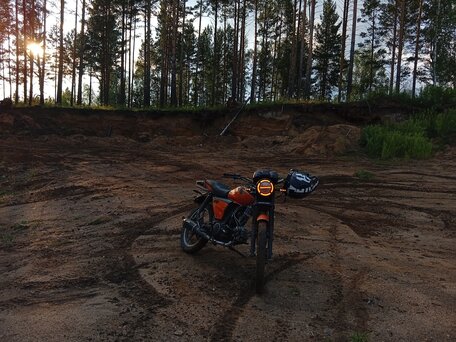 2019 Racer RC110N, оранжевый, 60000 рублей, вид 2