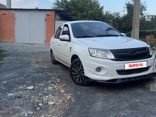 2014 Lada (ВАЗ) Granta Sport I, белый, 900000 рублей, вид 4